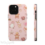 Whimsical Holiday Cheer Magnetic iPhone Case