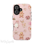 Whimsical Holiday Cheer Magnetic iPhone Case