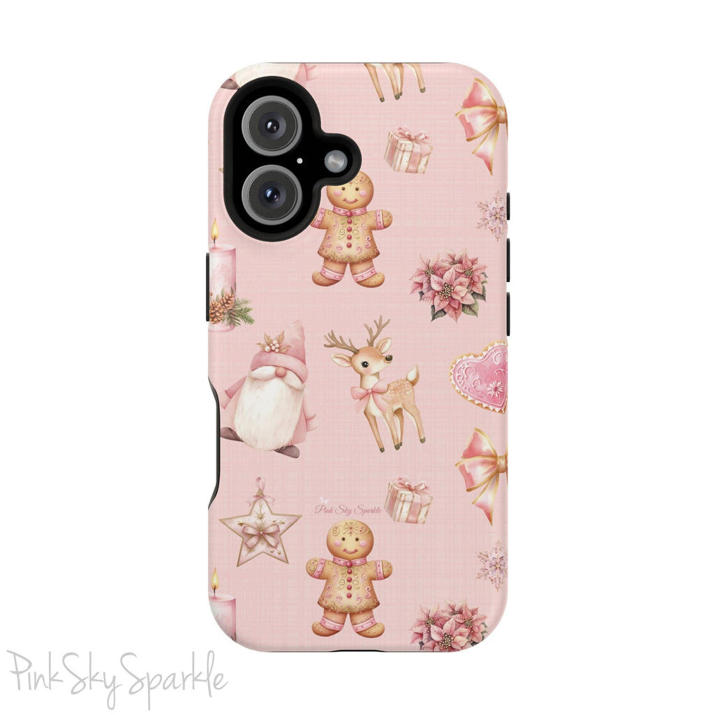 Whimsical Holiday Cheer Magnetic iPhone Case