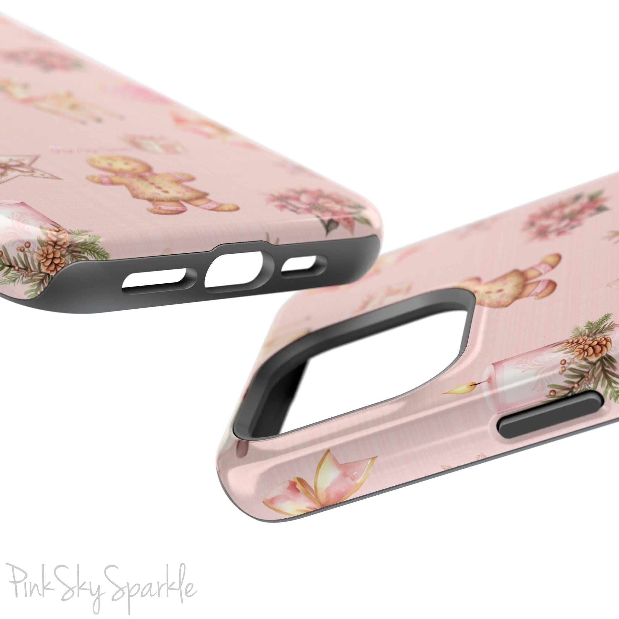 Whimsical Holiday Cheer Magnetic iPhone Case