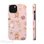 Whimsical Holiday Cheer Magnetic iPhone Case