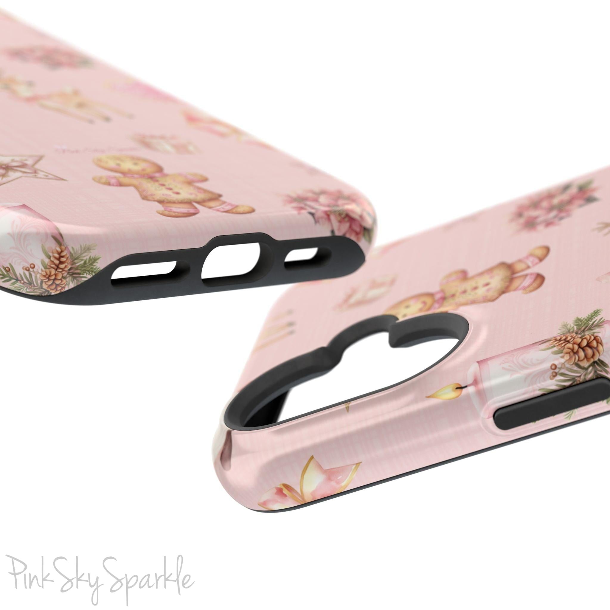 Whimsical Holiday Cheer Magnetic iPhone Case