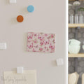 Whimsical Garden Rectangle Button Magnet