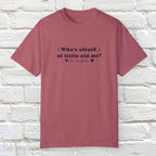 Who's Afraid T-shirt_Crimson