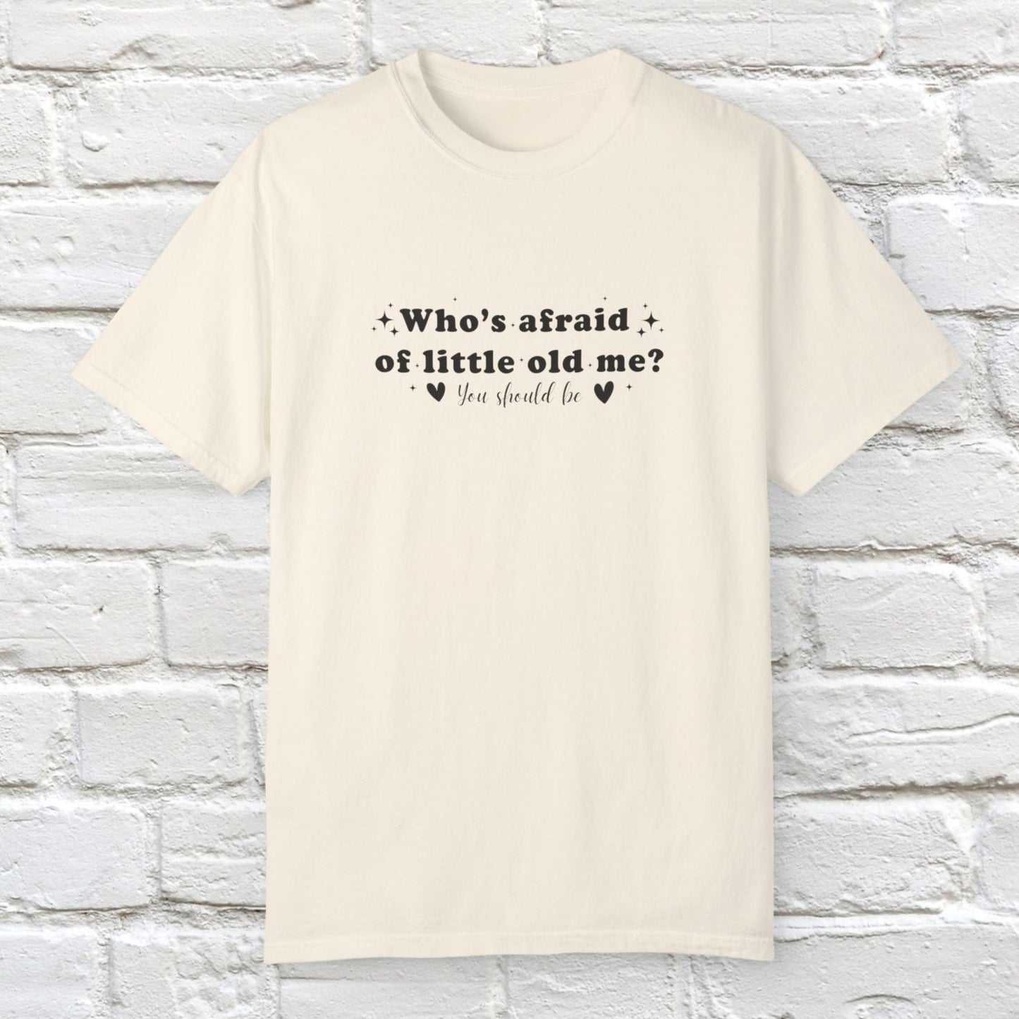 Who's Afraid T-shirt_Ivory