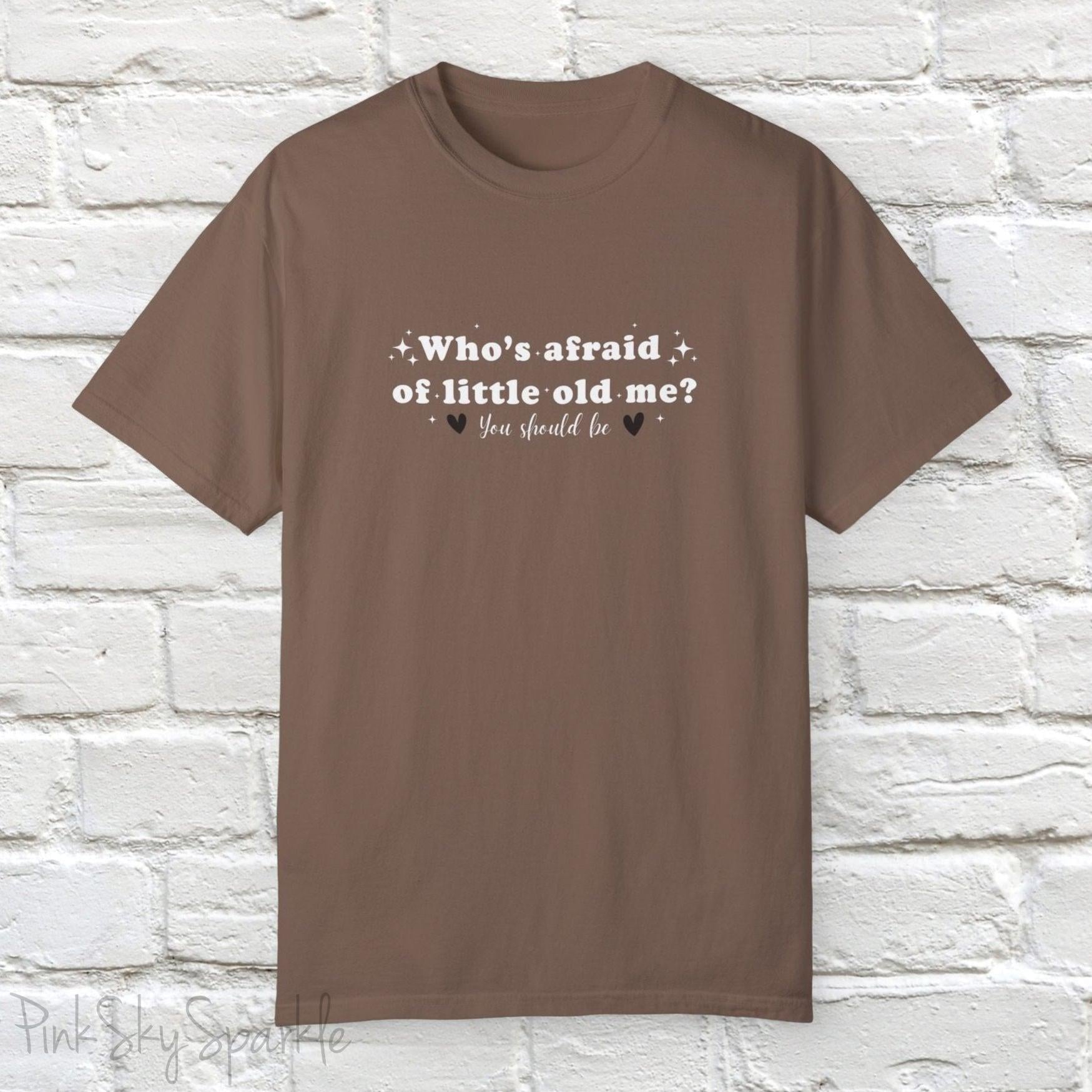 Who's Afraid T-shirt_Sage