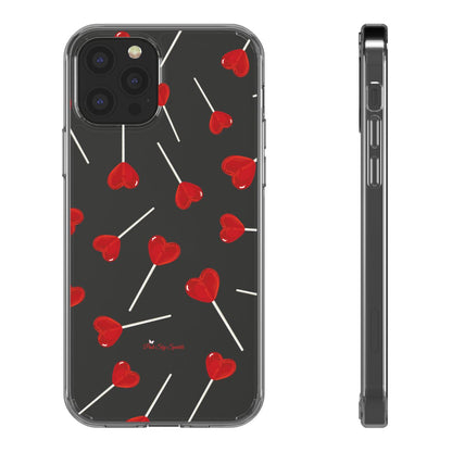 Sweetheart Sucker Clear Phone Case