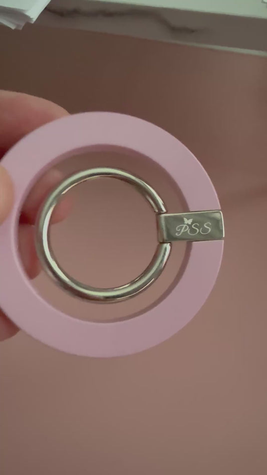 Pink MagSafe Phone Ring Grip