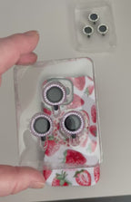Dotted Diamond Camera Lens Protectors for iPhone